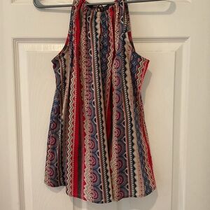 Multi colored halter top Boho style